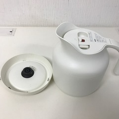 【引取】無印良品 電気ケトル ジャグ ホワイト 深澤直人デザイン MJ_EK5 の画像