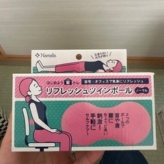 【お譲りする方決まりました】マッサージ　リフレッシュツインボール...