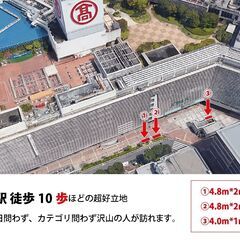キッチンカー募集〈横浜駅目の前〉徒歩10歩の最高ロケーション