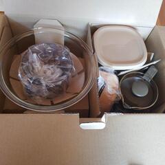 おたのしみ7点セット　ハリオ　HARIO　耐熱ガラス製食器　お楽しみ7点セット　【7,600円相当の商品が入った2024年福袋♪】の画像