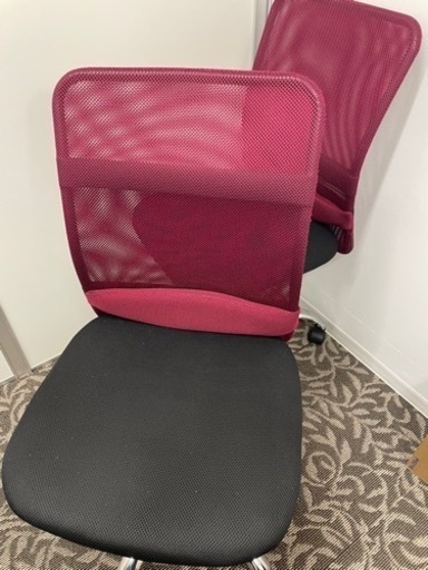 【今日明日引取で値下げOK】オフィスチェア　　6脚セット