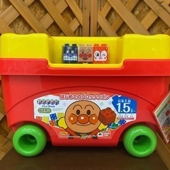 【愛品館 江戸川店】アンパンマン はじめてのブロックワゴン 未開...