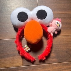 【USJ限定】【かなり美品】エルモカチューシャ　