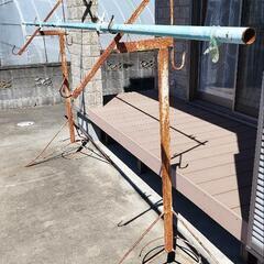 物干し台、物干し竿