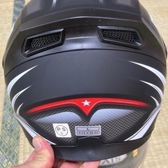 バイク用ヘルメット新品Lサイズ（59〜60）の画像