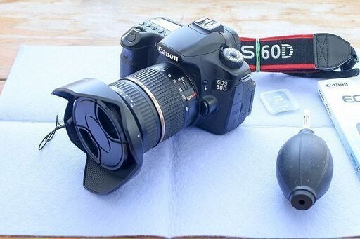 キャノンEOS６０D・レンズ込み　一式　一眼レフ(最終値下げ）