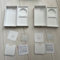 iPhone 空箱2個セットの画像