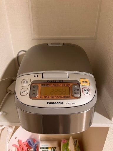 炊飯器 メーカー；パナソニック 品番；SR-HVE1000