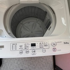 洗濯機5キロ　2020年製の画像
