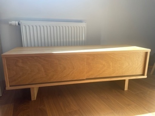 無印良品　テレビ台　オーク材