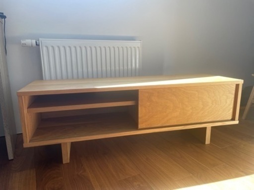 無印良品　テレビ台　オーク材