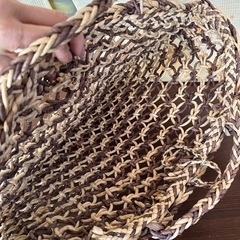 中古 カゴバッグの画像