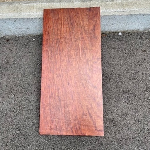 大阪市内引取り限定！　ブビンガ　無垢板　手洗い　トイレカウンター　レプト　アフリカ産