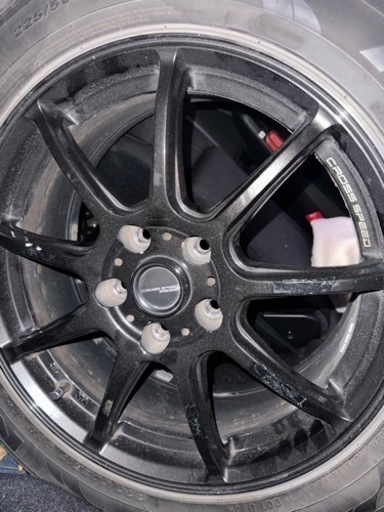 土日限定価格　CROSS SPEED タイヤホイールセット