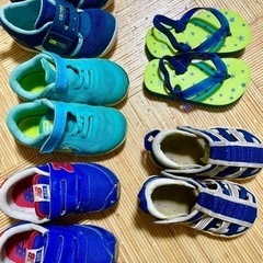 子供シューズ、サンダル☆14センチ❗️イフミー等。5足まとめて