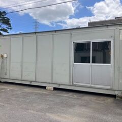 【決まりました】中古プレハブ　約5.2坪（コンテナ）