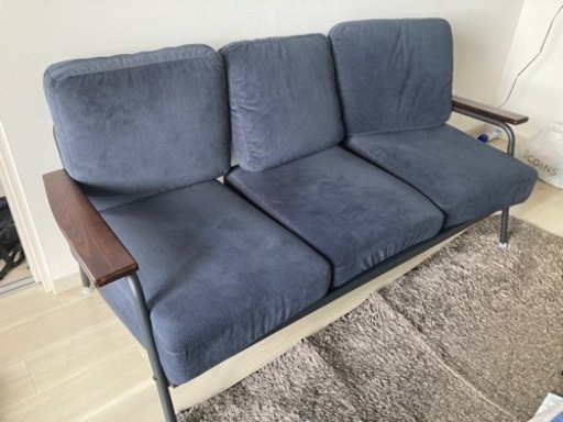 Basquiat corduroy 3人掛コーデュロイソファ 3/30まで