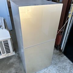 【動作保証あり】TWINBIRD ツインバード 2020年 KHR-EJ15 146L 2ドア 冷凍冷蔵庫 ガラスドア【管理KRR597】