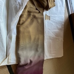 (決まりました)着物と帯(リメイクにどうですか？)の画像
