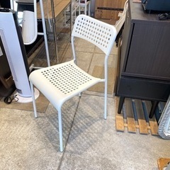 IKEA イケアADDE アッデ チェア, ホワイト イス ダイ...