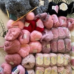並太毛糸　　モヘア毛糸の画像
