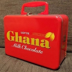ガーナチョコの空缶