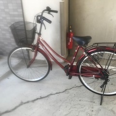 秒で決まりました! 自転車差し上げます