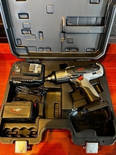 決まりました☆ KTC 12.7sq.ホイールナット専用 コードレストルクリミットインパクトレンチセット☆