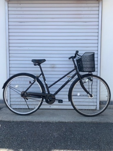 ☆前後タイヤ新古品☆   27型　LEDオートライトシティーサイクル　防犯登録料込価格︎‼︎