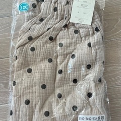 ベージュボトムス　新品　キッズ120cmの画像