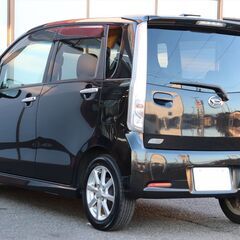 乗出し価格!! 車検2年付 ムーヴカスタム 25年式 14.4万km 修復歴無し スマートキー ナビ 禁煙車 全国名変無料 諸費用コミコミ!の画像