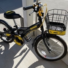 子供用自転車16インチ補助輪付き