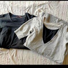 半袖ワンピース授乳服の画像