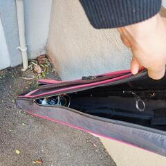 釣り竿、リール2セット、ロッドケースの画像