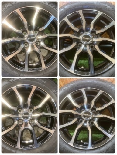 175/70R14??タイヤアルミ4本セット‼️TOYOタイヤ、14×5.5J.ET38.4H×100.??リピーター様割引有り??