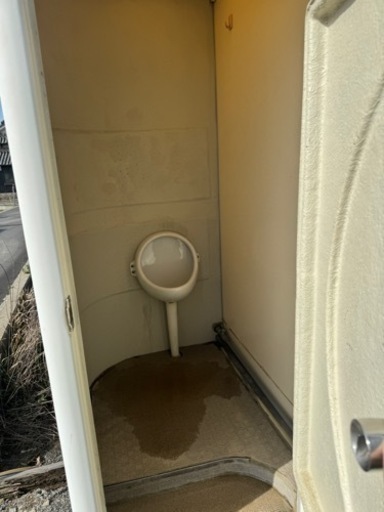 仮設トイレ　和和式　小便一体式