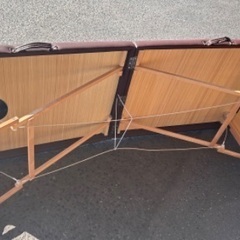 美容エステ用折り畳みベッド28日なら無料の画像