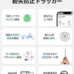 【1.9mm 極薄 カード型】紛失防止タグ カード micfli...