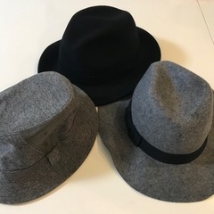 【UNIQLO／GU他】ハット三点