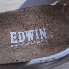 59/603 EDWIN サンダル 25.0㎝【モノ市場知立店】の画像