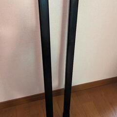 　　車 ルーフキャリア バーセット 130cmバー2本入 キャップ付 カーメイト イノー ベーシックバーセット130cm ブラック スクエア 車種別適合確認 inno carmate　　　ラック　キャリア　USDM HDM 北米仕様　JDM ルーフバスケット　ホンダの画像