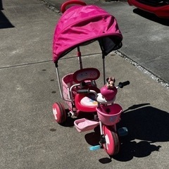 ミニーマウス 三輪車 現状渡しの画像