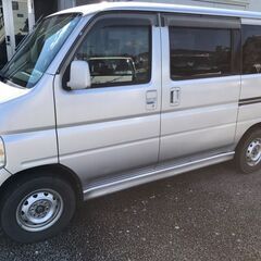 ご購入ありがとうございました。【車検代込☆支払総額19万8000円】平成15年　ホンダ　バモス　L　4WD　AT車　シルバー　LA-HM2　走行距離102,000㎞　タイミングベルト交換します。の画像