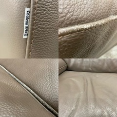 愛品館 江戸川店 ソファ】Chateau d'Ax（シャトーダックス）本革2P