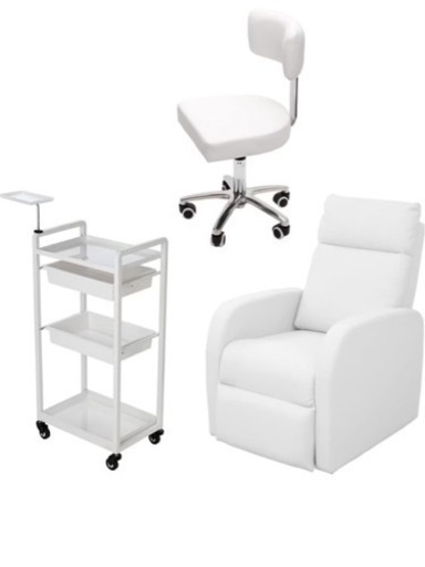 サロン家具3点セット中古美品