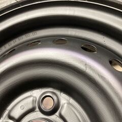 艶消しブラック スチールホイール◇MONSTA RT HYBRID 165/65R14