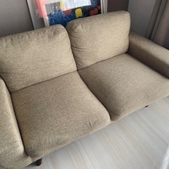 **引き取り限定**家具 ソファ 2人掛けソファ