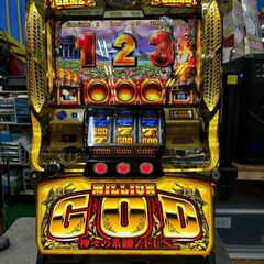 【愛品倶楽部柏店】エレコ ミリオンゴッド‐神々の系譜‐ZEUS ver. 5号機 ART スロット実機