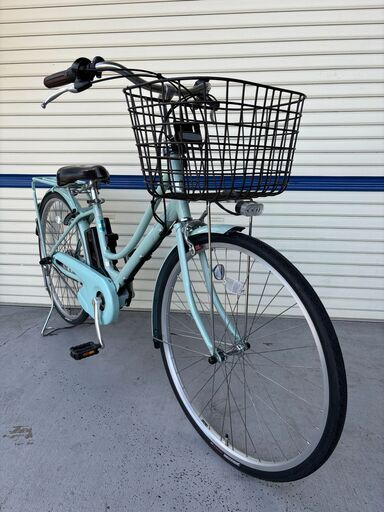 リサイクル自転車(2403-26) 電動アシスト自転車(ブリヂストン) 6.6Ah 26インチ