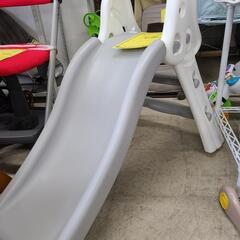 J4529 　ヤトミ　折りたたみすべり台　ホワイト＆グレー　クリ...